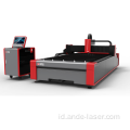 Pemotong laser serat CNC 1500 * 3000mm untuk baja